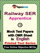 Railway SER Apprentice Exam Mock Test Papers (Book) in English