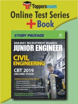 RRB JE CIVIL Engineer 2019 Book in English & Online Test Series - Combo Pack