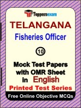 Telangana Fisheries Officer Exam Mock Test Papers (Book) in English